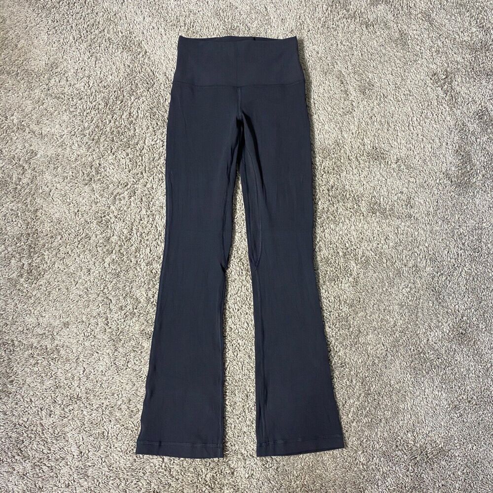 lululemon athletica Black Boot-Cut Flare Leggings